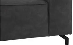 Goossens loveseat calvin grijs micro leer - 8190113-634-01