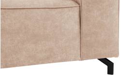 Goossens loveseat calvin beige micro leer - 8190113-637-01