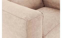 Goossens loveseat calvin beige micro leer - 8190113-637-01