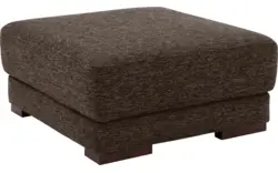 Goossens hocker nora bruin stof - 8190117-211-01