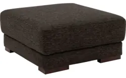 Goossens hocker nora bruin stof - 8190117-213-01
