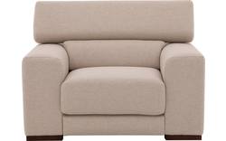 Goossens fauteuil nora beige stof - 8190118-02