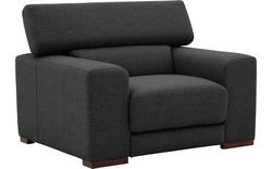 Goossens fauteuil nora grijs stof - 8190118-204-01