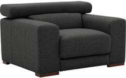 Goossens fauteuil nora grijs stof - 8190118-204-01