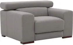 Goossens fauteuil nora grijs stof - 8190118-207-01