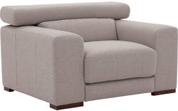 Goossens fauteuil nora grijs stof - 8190118-208-01