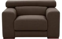 Goossens fauteuil nora bruin stof - 8190118-211-01