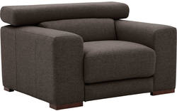 Goossens fauteuil nora bruin stof - 8190118-213-01