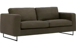 Goossens excellent zitbank jovani groen leer - 8190119-01