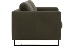 Goossens excellent zitbank jovani groen leer - 8190119-01