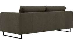 Goossens excellent zitbank jovani groen leer - 8190119-01