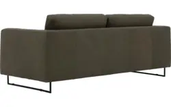 Goossens excellent zitbank jovani groen leer - 8190119-01