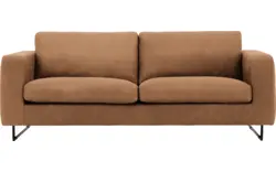 Goossens excellent zitbank jovani bruin leer - 8190119-419-01