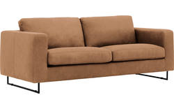 Goossens excellent zitbank jovani bruin leer - 8190119-419-02