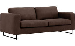 Goossens excellent zitbank jovani bruin leer - 8190119-420-02