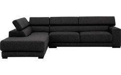 Goossens hoekbank nora grijs stof - 8190123-204-02-gespiegeld