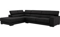Goossens hoekbank nora grijs stof - 8190123-204-01-gespiegeld