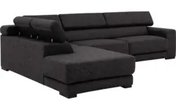 Goossens hoekbank nora grijs stof - 8190123-204-01-gespiegeld