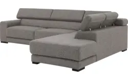 Goossens hoekbank nora grijs stof - 8190123-207-01