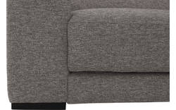 Goossens hoekbank nora grijs stof - 8190123-207-01
