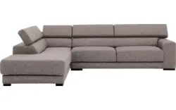 Goossens hoekbank nora grijs stof - 8190123-208-01-gespiegeld
