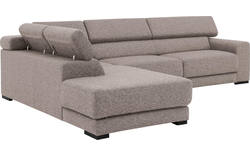 Goossens hoekbank nora grijs stof - 8190123-208-01-gespiegeld