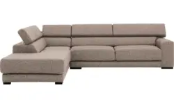 Goossens hoekbank nora beige stof - 8190123-209-01-gespiegeld