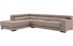 Goossens hoekbank nora beige stof - 8190123-209-01-gespiegeld