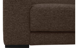 Goossens hoekbank nora bruin stof - 8190707-211-01