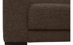 Goossens hoekbank nora bruin stof - 8190707-211-01