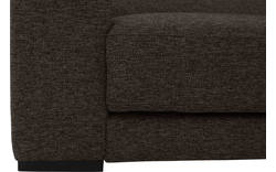 Goossens hoekbank nora bruin stof - 8190123-213-01