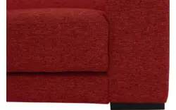 Goossens hoekbank nora rood stof - 8190123-216-01-gespiegeld