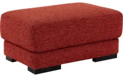 Goossens hocker nora rood stof - 8190125-216-01