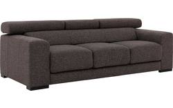 Goossens zitbank nora bruin stof - 8190126-01