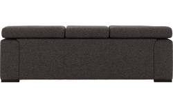Goossens zitbank nora bruin stof - 8190126-01