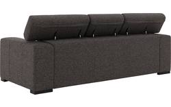 Goossens zitbank nora bruin stof - 8190126-01