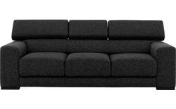 Goossens zitbank nora grijs stof - 8190126-204-02