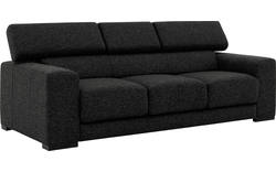 Goossens zitbank nora grijs stof - 8190126-205-01