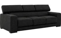 Goossens zitbank nora grijs stof - 8190126-205-01