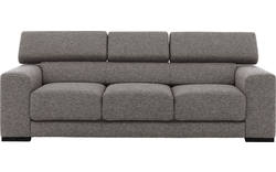 Goossens zitbank nora grijs stof - 8190126-207-02