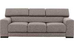 Goossens zitbank nora grijs stof - 8190126-208-01