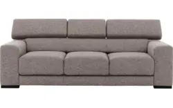 Goossens zitbank nora grijs stof - 8190126-208-01