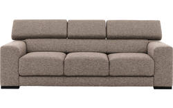 Goossens zitbank nora beige stof - 8190126-209-02