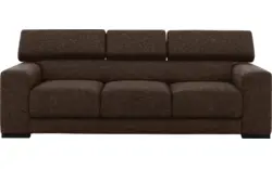 Goossens zitbank nora bruin stof - 8190126-211-01