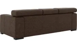 Goossens zitbank nora bruin stof - 8190126-211-01