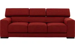 Goossens zitbank nora rood stof - 8190126-216-01