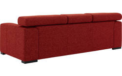 Goossens zitbank nora rood stof - 8190126-216-01