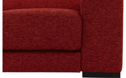 Goossens zitbank nora rood stof - 8190126-216-01