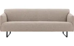 Goossens excellent zitbank montreal bruin leer - 8190129-06