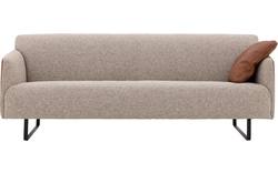 Goossens excellent zitbank montreal bruin leer - 8190129-06
